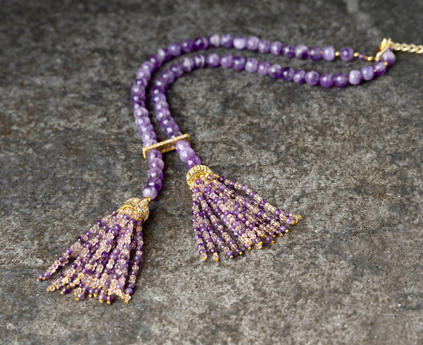 Amethyst-Kette "Royal Violet“