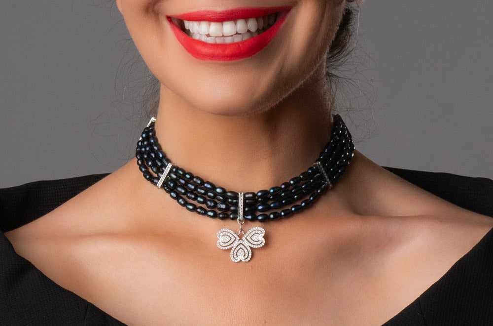 Collier „Midnight Romance“