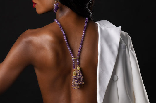 Amethyst-Kette "Royal Violet“
