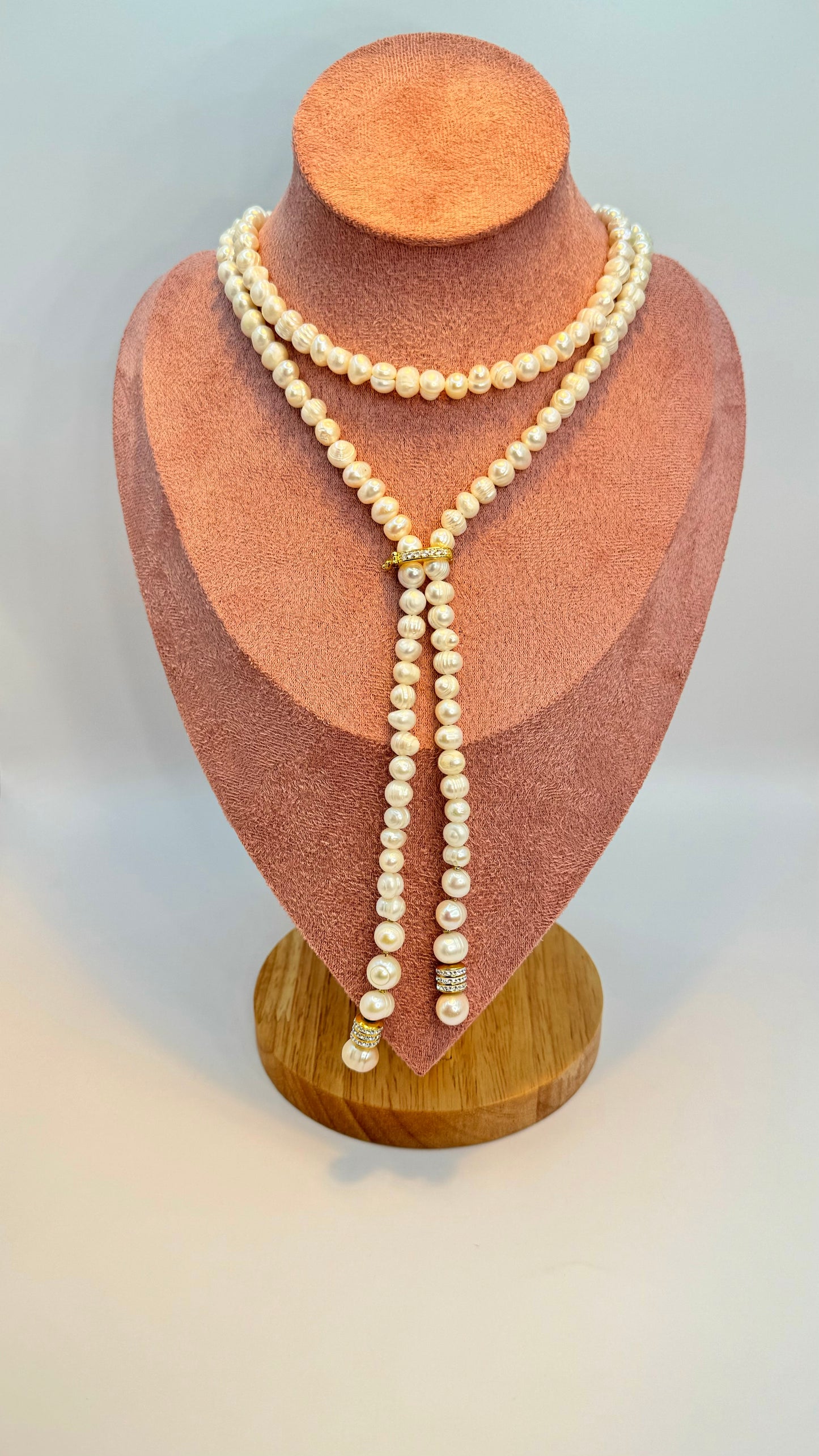 Perlenkette „Eternal Love“ long
